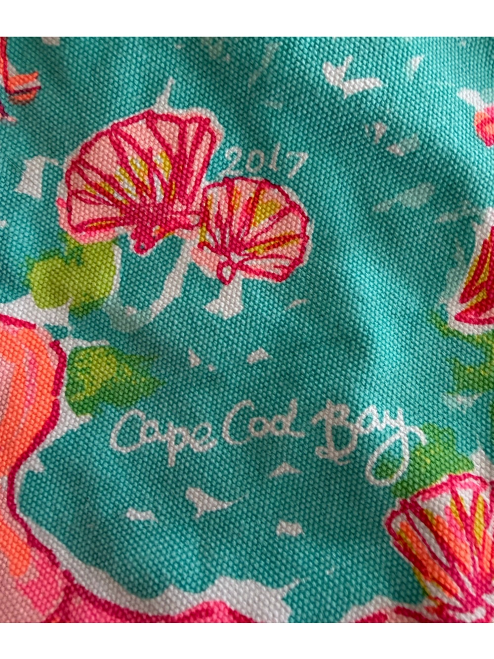 Lilly Pulitzer palm beach tote Cape and Islands 2017. RARE HTF - Picture 11 of 14